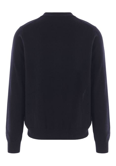 cardigan knit uomo nero COMME DES GARÇONS | FZ-N105-PER1